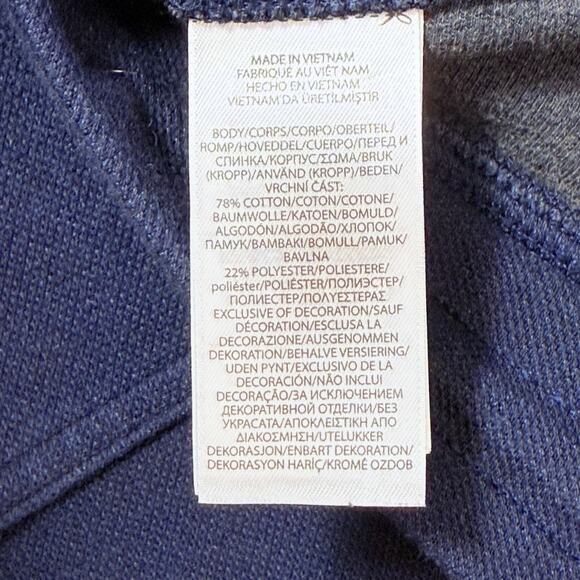 Polo Ralph Lauren Double-Knit Jacquard Joggers Mens XXL Lounge Navy Blue Preppy - Picture 6 of 12